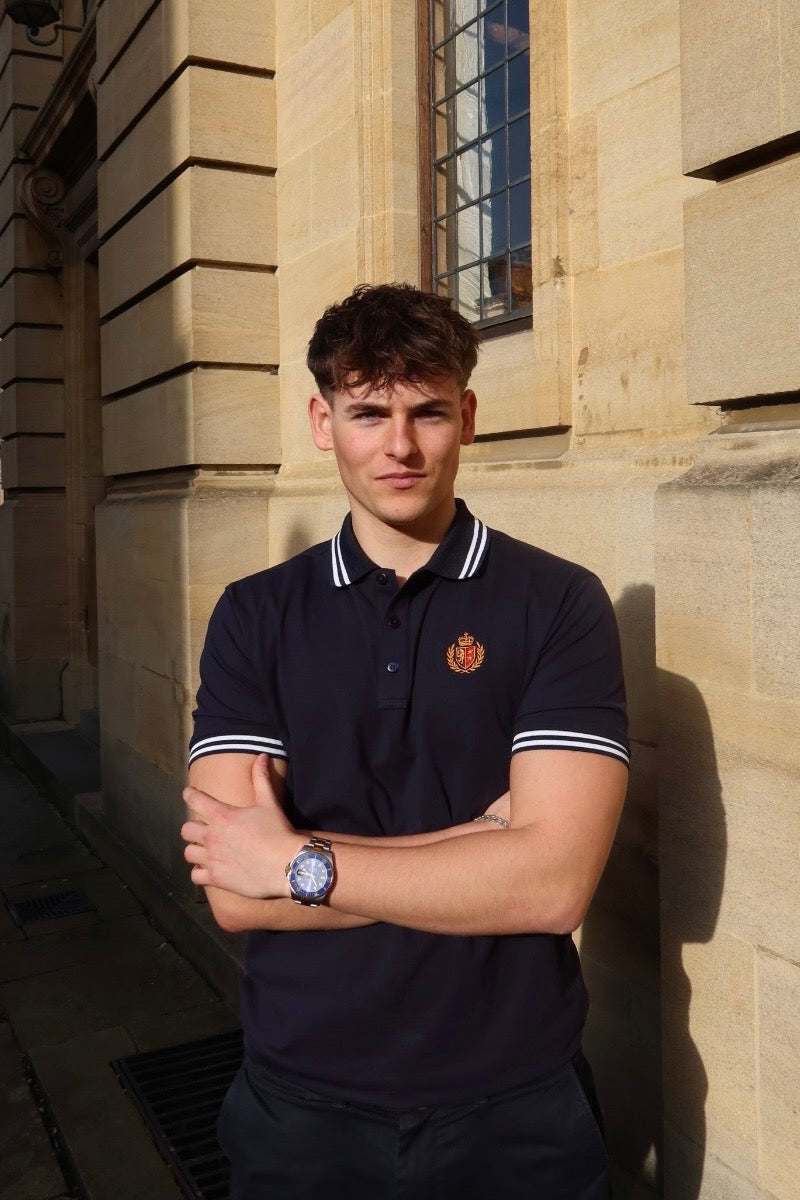 Kingsley & Co London Polo Shirt Navy