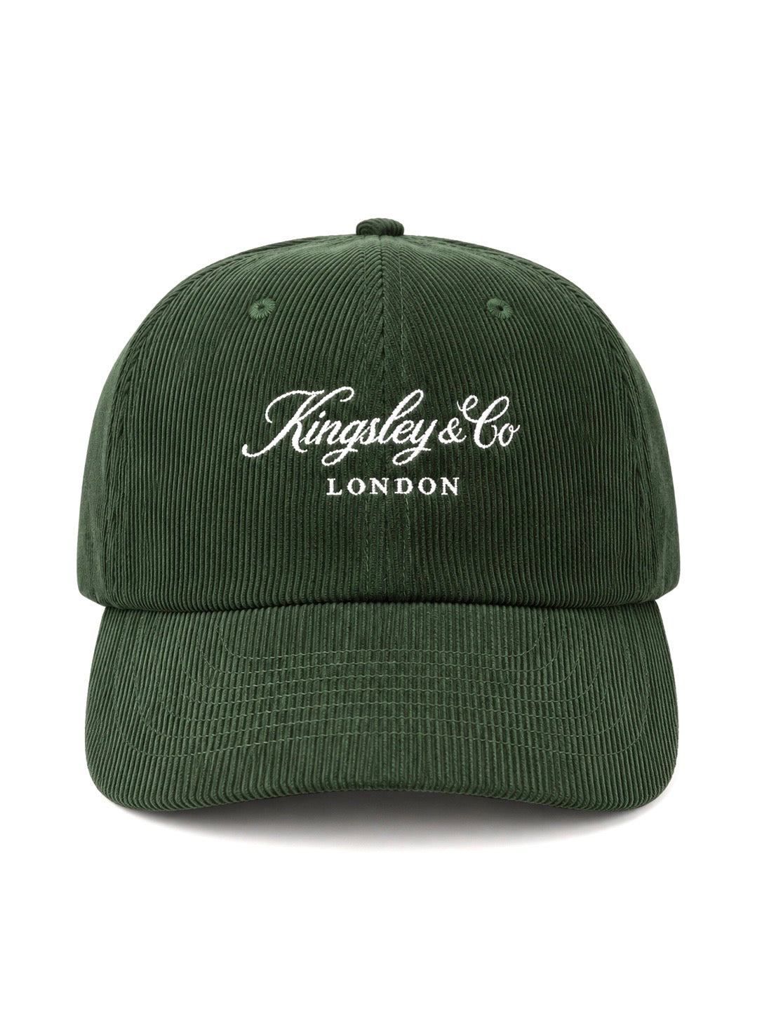 Embroidered Corduroy Cap
