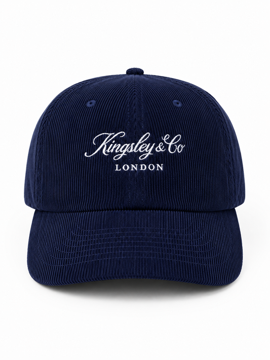 Embroidered Corduroy Cap