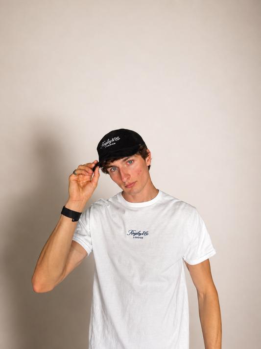 Embroidered Corduroy Cap
