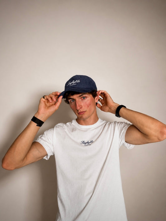 Embroidered Corduroy Cap
