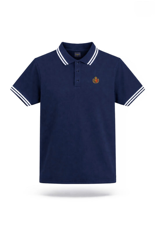Kingsley & Co London Polo Shirt Navy
